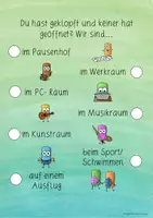 Vorschau - Poster - Türschild wo sind wir mit Chalkys - Seite 2