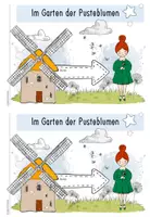 Vorschau - Arbeitsblätter - Im Garten der Pusteblumen - Minibuch rund um Wünsche - Seite 3