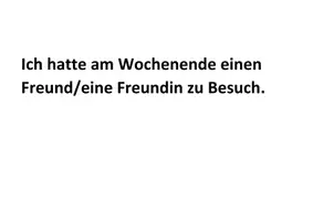 Vorschau - Aufgabenkarten - DaF/DaZ A1/A2 - Perfekt - Sprechen über das Wochenende - Speaking Corners - Seite 1