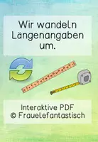Vorschau - Videos - Längen und Messen: Längenangaben umwandeln - Lernvideo - Deckblatt