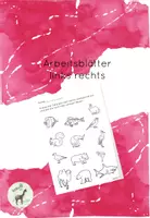 Vorschau - Arbeitsblätter - Arbeitsblätter links rechts - Deckblatt