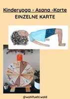 Vorschau - Bildkarten - Kinderyoga-Asana-Karte "Die Brücke" - Deckblatt