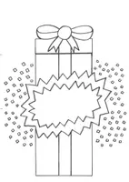 Vorschau - Mal- und Bastelvorlagen - Ausmal- und Faltbild: Geschenk - sofort einsetzbar! - Seite 2