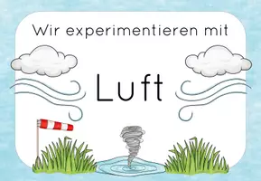 Vorschau - Experimente - Experimentieren mit Luft - 15 Experimente - Seite 1