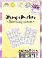 Vorschau - Bildkarten - Stempelkarten - Deckblatt