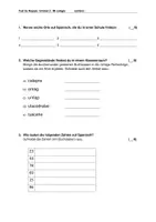 Vorschau - Test - Test de repaso - Mi colegio (Unidad 3) - Deckblatt