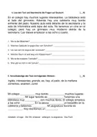 Vorschau - Test - Test de repaso - Mi colegio (Unidad 3) - Seite 1