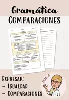 Vorschau - Arbeitsblätter - adjetivos: comparaciones - Steigerung von Adjektiven im Spanischen - Deckblatt