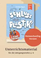Vorschau - Arbeitsblätter - Klimamaterial Die Klima Checker: Schluss mit Plastik (HS) - Deckblatt