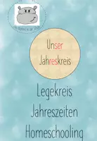 Vorschau - Arbeitsblätter - Jahreskreis - Legekreis fürs Homeschooling - Deckblatt