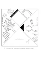 Vorschau - Stationenlernen - Rund ums Jahr - Quadrama Bastelvorlage zu den Jahreszeiten ( und Monaten) - Seite 3