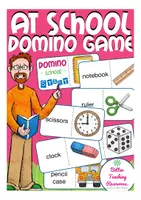 Vorschau - Spiele - school things domino Englisch - Deckblatt