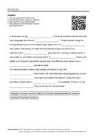 Vorschau - Arbeitsblätter - Englischsprachige AB zum Thema "Revolution" + Lösung & MP3 + - Deckblatt