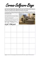 Vorschau - Spiele - Corona-Selfcare-Bingo für Lehrkräfte oder Schüler*innen - Deckblatt