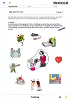 Vorschau - Arbeitsblätter - Frühling - Arbeitsblätter mit Lösungen - Seite 1