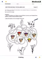 Vorschau - Arbeitsblätter - Frühling - Arbeitsblätter mit Lösungen - Seite 2
