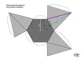 Vorschau - Mal- und Bastelvorlagen - Bastelvorlage 8 verschiedene Pyramiden - Seite 3