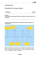 Vorschau - Arbeitsblätter - Romanik - Arbeitsblätter mit Lösungen - Deckblatt