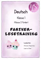 Vorschau - Arbeitsblätter - Deutsch: Partnerlesen / Lesetandem Klasse 1 - Seite 1