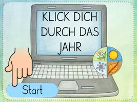 Vorschau - Präsentationen/Tafelbilder - Durch das Jahr (Digitales Material für Tablets/Smartphones) - Seite 2
