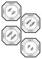 Vorschau - Spiele - Wortsuche "Vor- und Nachsilben" (48 Karten) - Seite 3