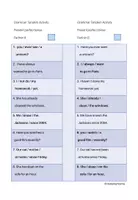 Vorschau - Spiele - Tandem Activity - present perfect - Seite 1