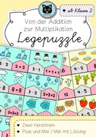 Vorschau - Spiele - Legepuzzle Multiplikation | 2 Versionen | differenziert - Deckblatt