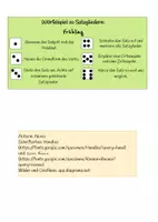 Vorschau - Spiele - Satzglieder - Würfelspiel - Frühling - Seite 2