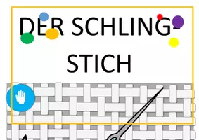 Vorschau - Präsentationen/Tafelbilder - Sticken- Der Schlingstich - Seite 2