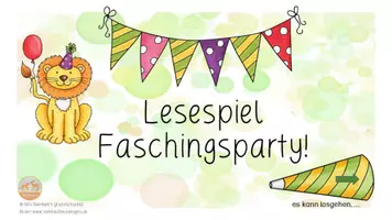 Vorschau - Interaktives Material - Interaktives Lesetraining Fasching - Seite 3