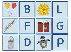 Vorschau - Spiele - Spiele zu der Einführung der Buchstaben, Anlaute und König hören, Deutsch Klasse 1 - Seite 2