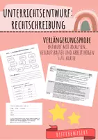 Vorschau - Stundenentwürfe - Unterrichtsentwurf: Auslautverhärtung (Rechtschreibstrategie) - Deckblatt