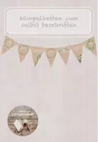 Vorschau - Mal- und Bastelvorlagen - Wimpelkette zum selbst beschriften - Deckblatt