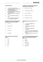 Vorschau - Arbeitsblätter - Satz des Pythagoras - Testaufgaben mit Lösungen - Seite 2