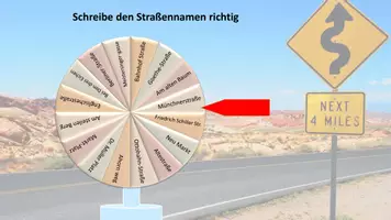 Vorschau - Spiele - GLücksrad zu den Straßennamen für WiK 8 - Deckblatt