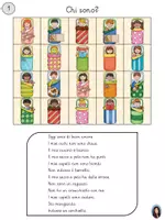Vorschau - Arbeitsblätter - Puzzle di lettura - Chi sono? - I sacchi a pelo - Seite 1