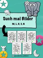 Vorschau - Arbeitsblätter - Such mal Bilder *Kombi-Paket* - Deckblatt