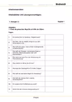 Vorschau - Arbeitsblätter - Biogas - Arbeitsblätter mit Lösungen - Deckblatt