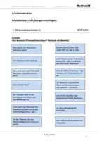 Vorschau - Arbeitsblätter - Konjunktur - Arbeitsblätter mit Lösungen - Deckblatt