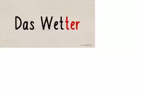 Vorschau - Fördermaterial/Inklusion - Tafelmaterial Wetter - beige (Deutsch/Englisch) - Seite 3
