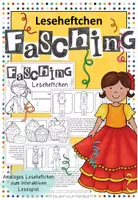 Vorschau - Arbeitsblätter - Leseheftchen Fasching - Deckblatt