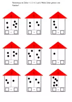 Vorschau - Arbeitsblätter - Rechenhäuser 1 - 10 Arbeitsblätter - Seite 2