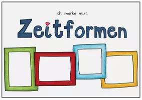 Vorschau - Poster - Zeitformen: Merkblatt blanko oder ausgefüllt - Seite 2