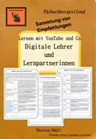 Vorschau - Arbeitsblätter - Lernen mit YouTube & Co.: Digitale LernpartnerInnen - Deckblatt
