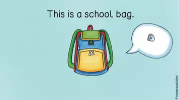 Vorschau - Unterrichtsreihen - Interaktive Power Point zum Thema School Things - Seite 1