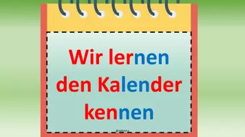 Vorschau - Unterrichtsreihen - Kalender - Rund um das Jahr - Erklärvideo "Die Wochentage" - auch für das Distanzlernen geeignet - Seite 2