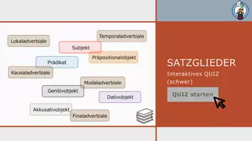 Vorschau - Spiele - Satzglieder: interaktives Quiz (schwer) - Seite 2