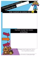 Vorschau - Anderer Materialtyp - Monatsrückmeldung - individuelles Feedback an Schüler:innen und Eltern - Seite 1