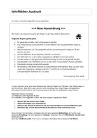 Vorschau - Arbeitsblätter - telc B2 Bitte um Informationen über neue Hausordnung + Musterlösung - Seite 3