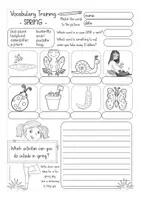 Vorschau - Arbeitsblätter - SPRING vocabulary training Arbeitsblätter Englisch - Seite 2